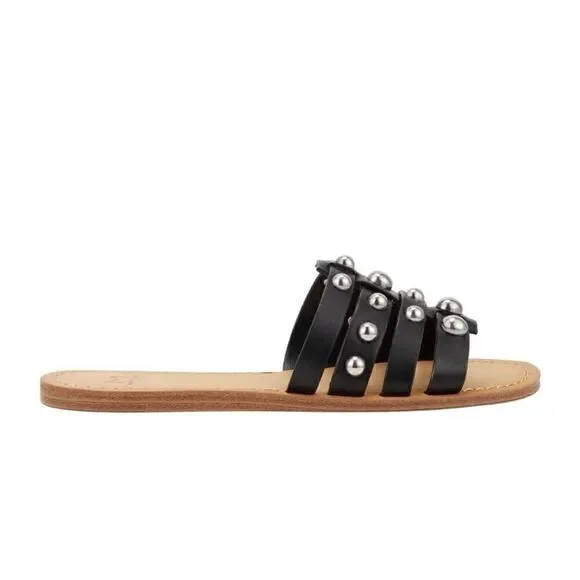 Marc Fisher | Pava Slide Sandal | Black - Picture 3 of 8
